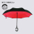 F705 creative C handle reverse umbrella solid color car umbrella RST wholesale