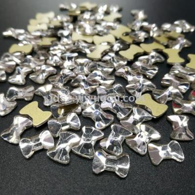 Abnormity glass flat diamond jewelry accessories wholesale factory direct