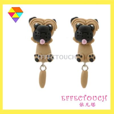 Polymer Clay Animal Earrings Taobao Hot Sales Earrings