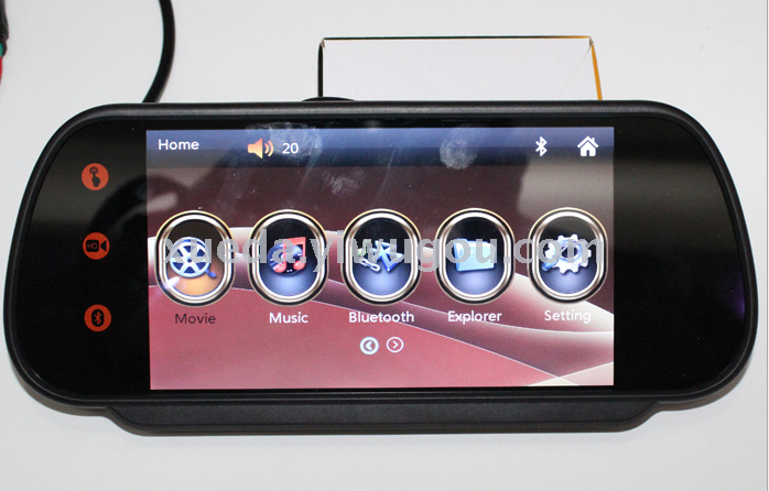 Touch screen 7 inch car rearview mirror monitor rear view monitor car monitor 705T