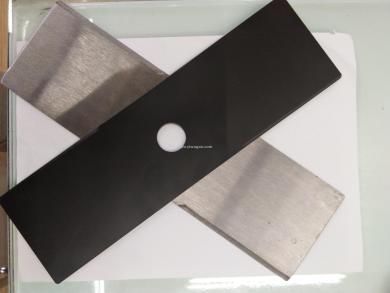 二齿白钢锰钢刀片割草机刀片割灌机切割片园林工具