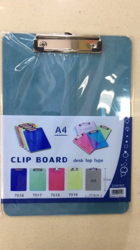 A4 Plastic Board Clip