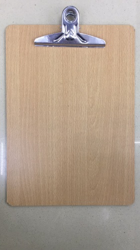 mdf clip with wooden board