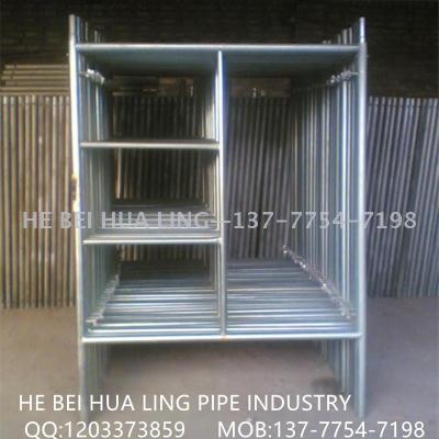 Large export shaped scaffold trapezoid scaffold mobile scaffold galvanized scaffold