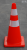 PVC road cones separate ice cream cones