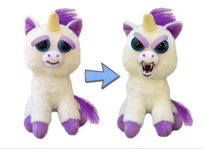 Amazon's new style of explosion-style toys novelty plush toy face Bear Unicorn Doll