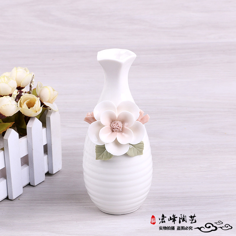 Supply Ceramic Creative Hand Pinching Flowers By Hand Flower Vase