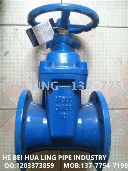 Our direct selling quality cast iron soft seal gate valve dark stem soft seal gate valve
