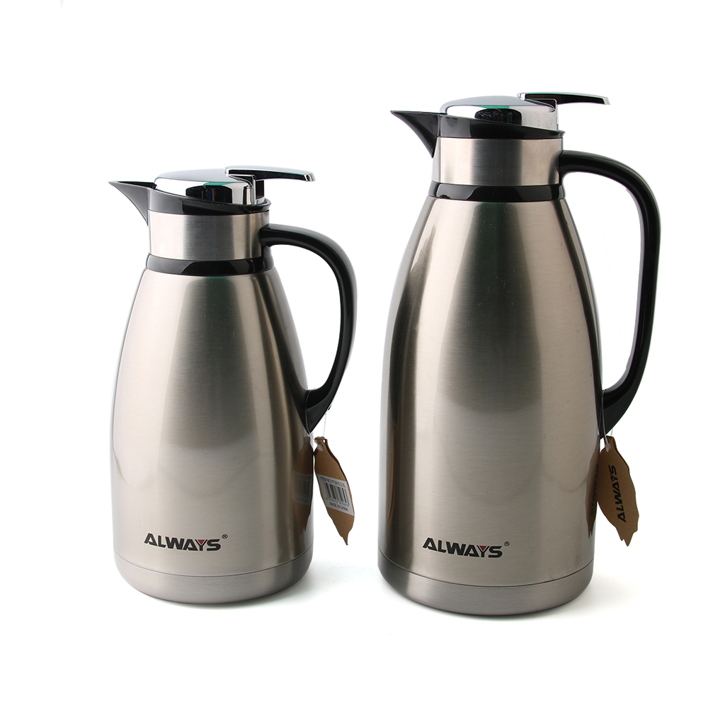 Stainless steel thermal insulation pot coffee pot office ket...