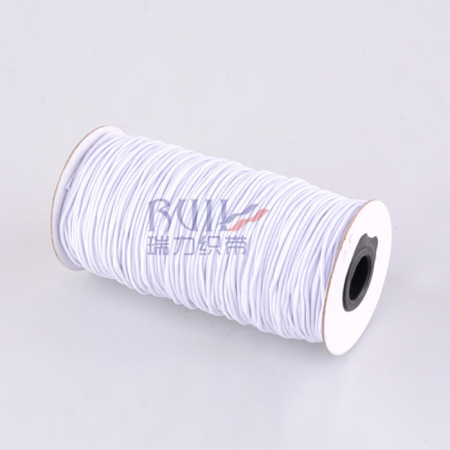 Professional Manufacturers Wholesale round Elastic Band A08-1.5（A015） Binding Rope