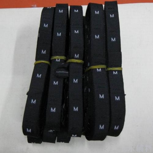 [Factory Direct Sales] Number Mark Cloth Label Computer Weaving Mark Black Screen White Screen Size Mark 