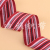 Double-sided horizontal stripe ribbon ribbon, ribbon, ribbon, clothing, shoes, hats and accessories.