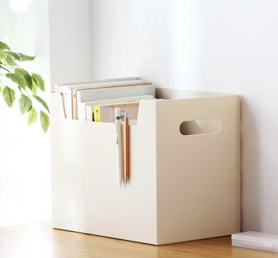 Plastic Board desktop storage box simple office finishing box wardrobe multi-function storage Basket