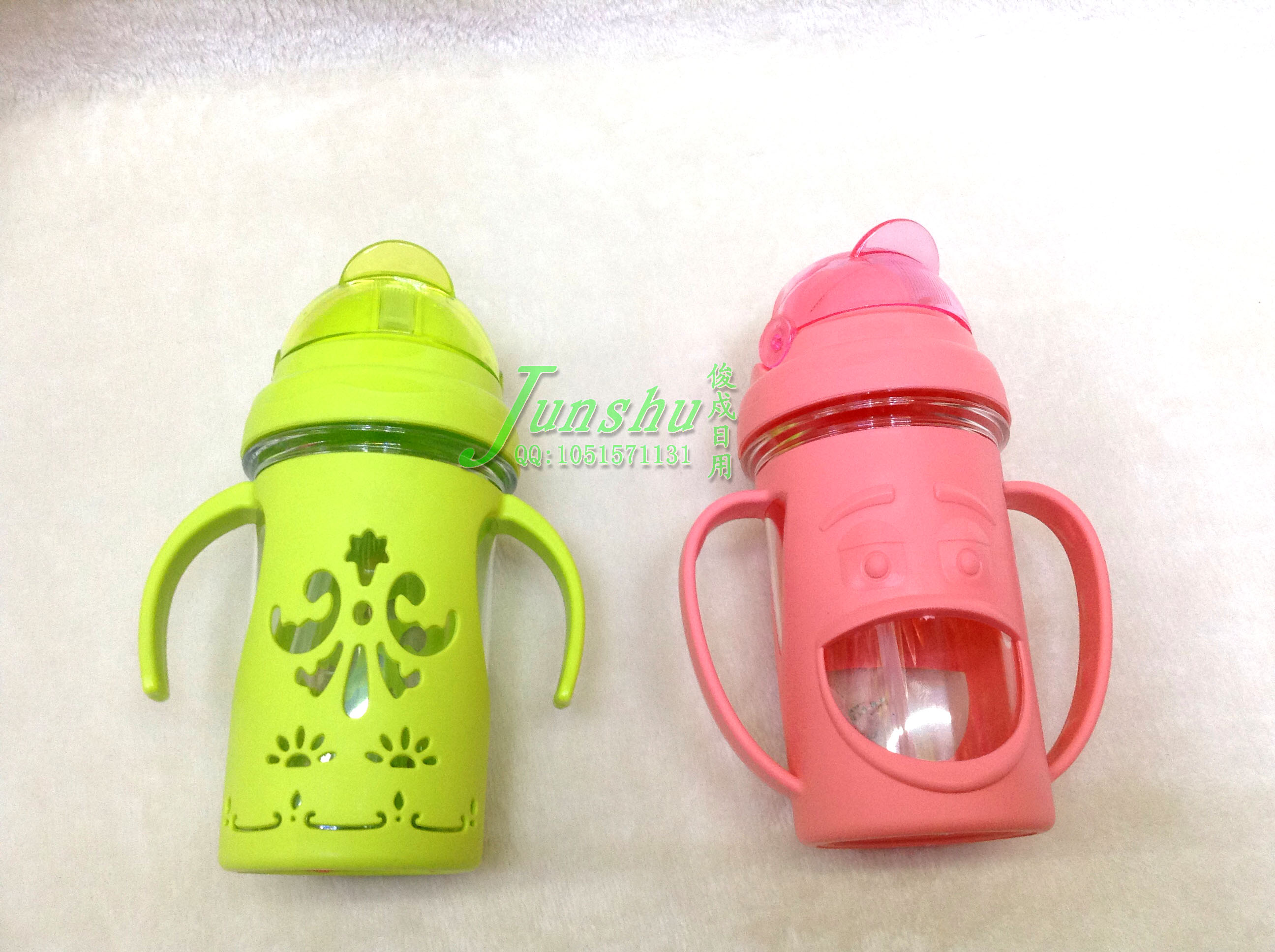 Child Aquarius creative Drinking bottle with handle water cu...
