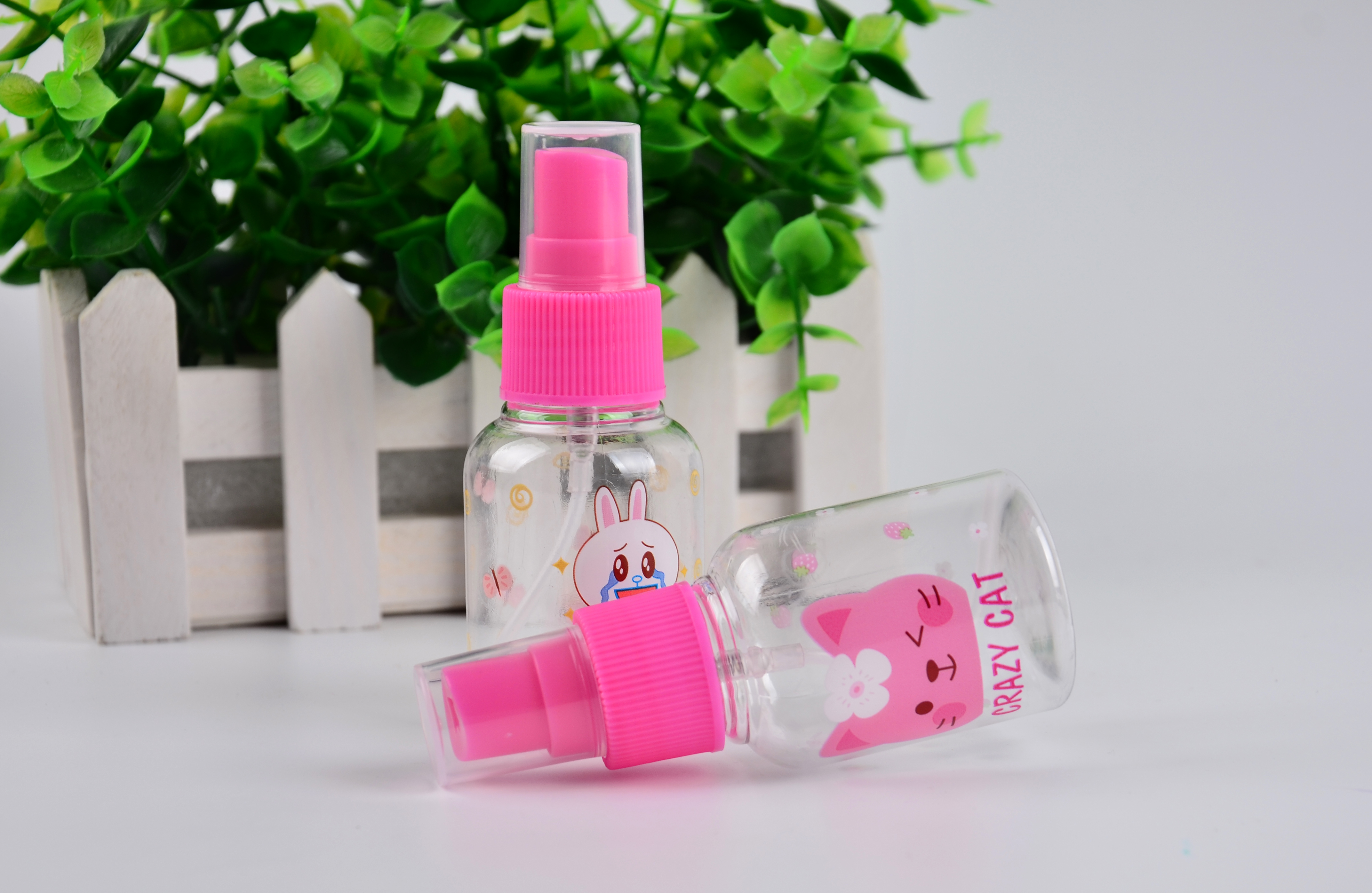 50ml环保花喷化妆水小喷雾瓶细雾喷瓶小喷壶化妆