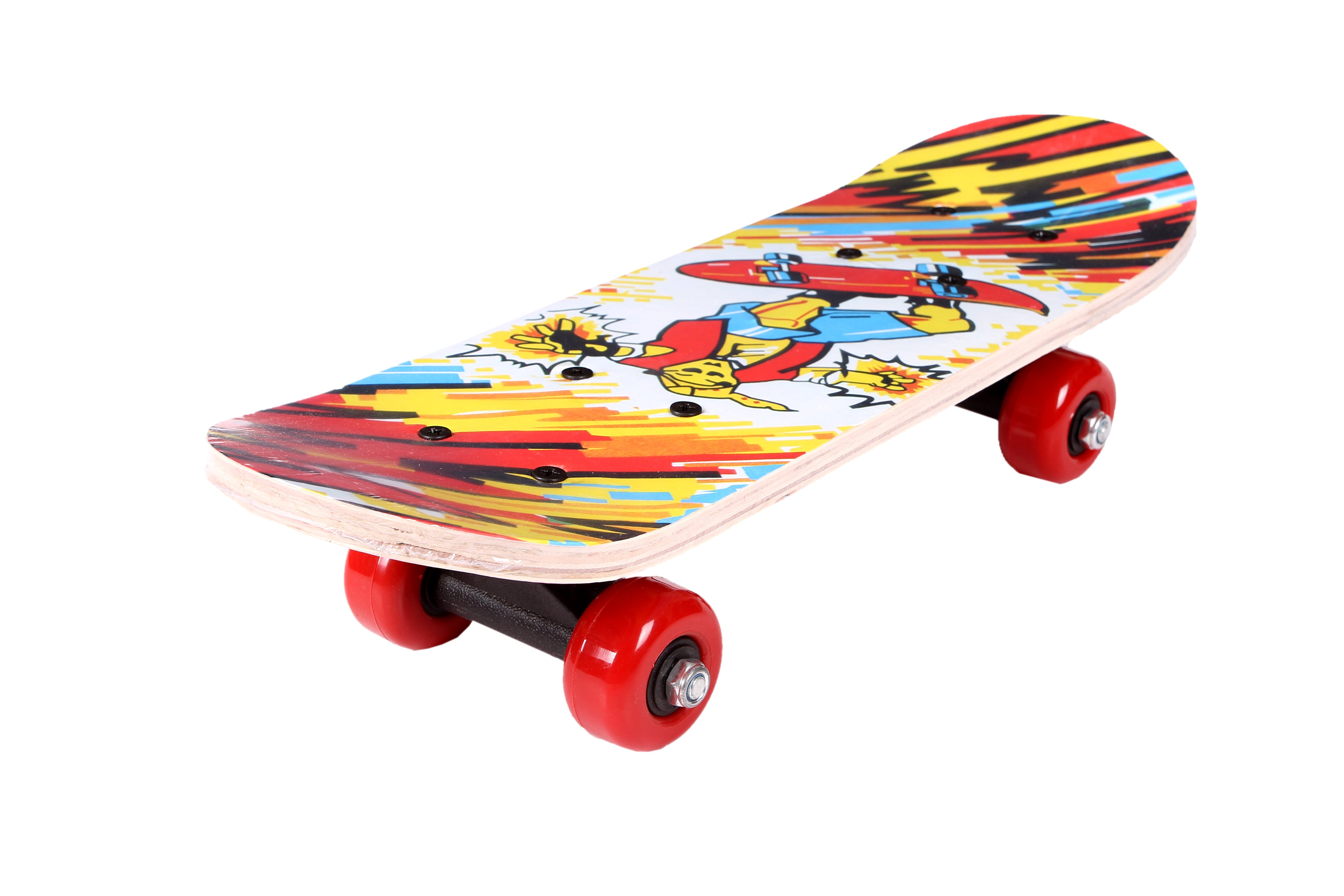 四轮儿童木滑板 pvc轮塑料支架 图案混装 厂家直销