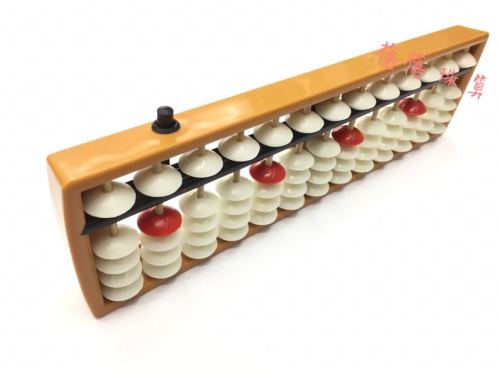 A165-13 Pupils‘ Mental Abacus Five Beads Abacus with Abacus Cleaner