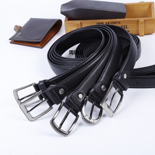 men‘s casual pin buckle belt fashion men‘s pu belt men‘s leather belt custom wholesale