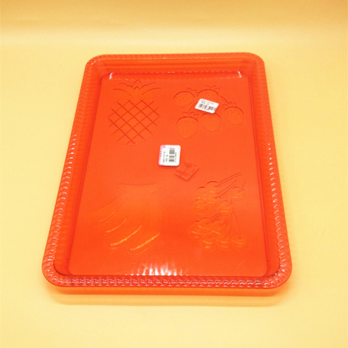 sunshine department store square mop tray wedding tea tray festive tray tea plate bright red