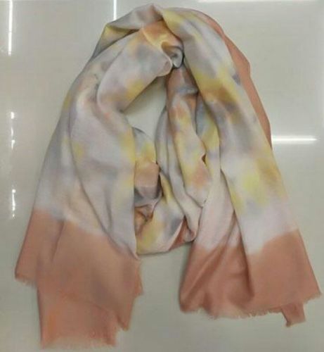 New Women‘s Scarf Large Size Two Ends Tie Dye Scarf 