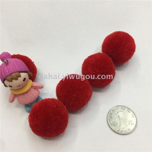 Fur Ball Factory Direct Wholesale 3cm Waxberry Ball Clothing Headdress Ornament Home Textile Bags 