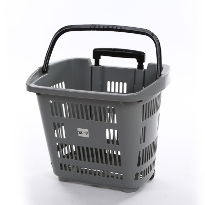 Supermarket Shopping Cart Trolley Wheel Folding Shopping Cart Shopping Cart Plastic Shopping Basket Buy Basket