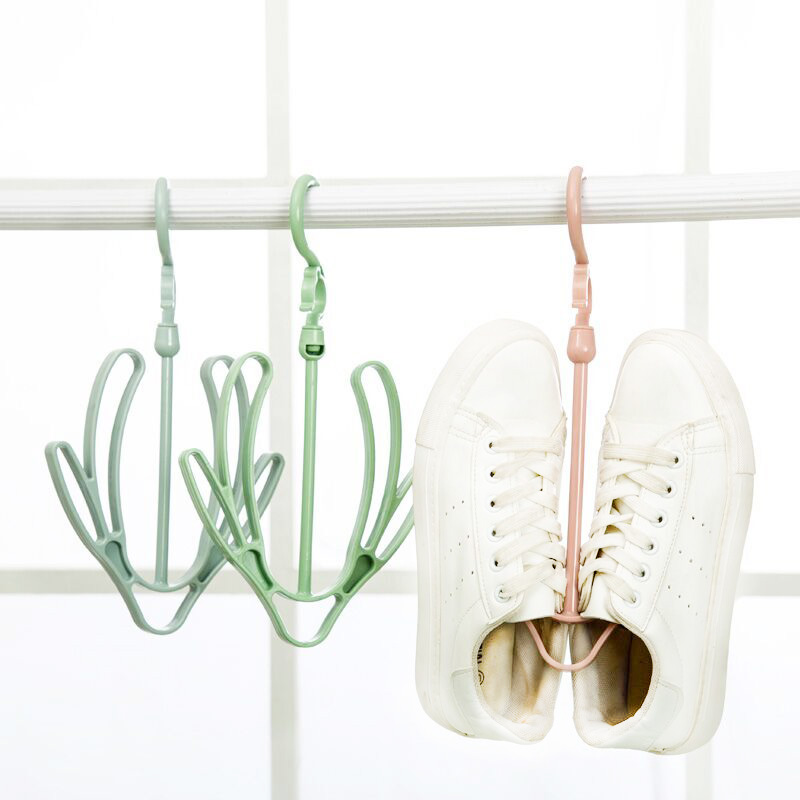Can be rotated seamless trace shoe hanging Hook hanger balco...