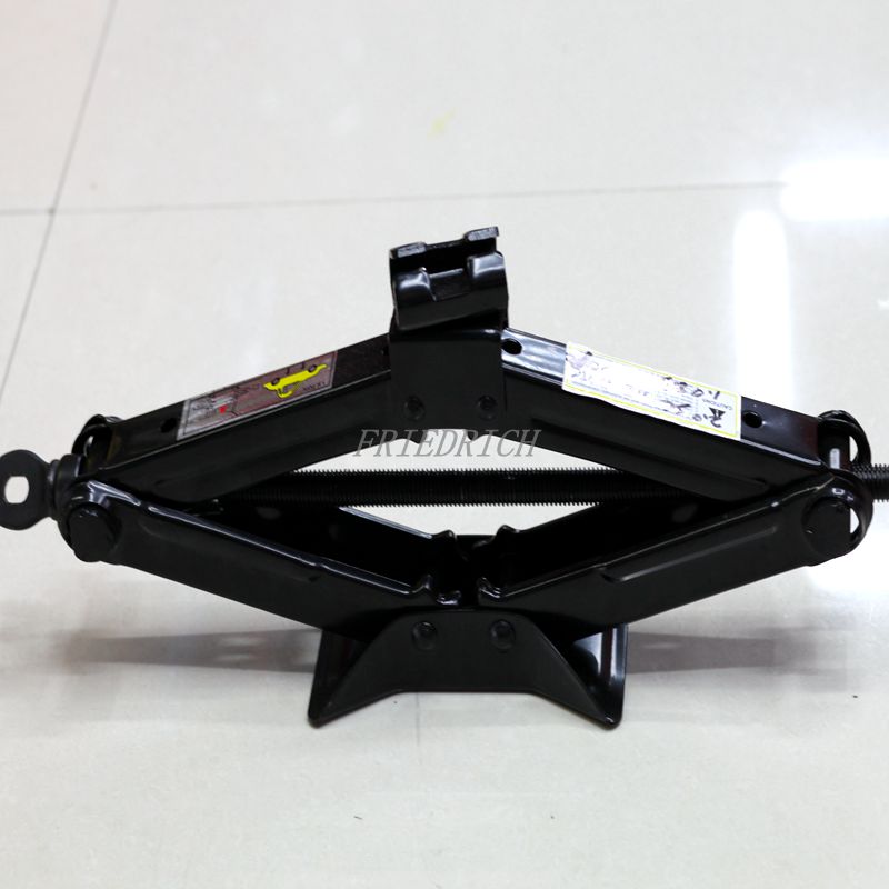 Scissor jack. Car jack. Horizontal jack