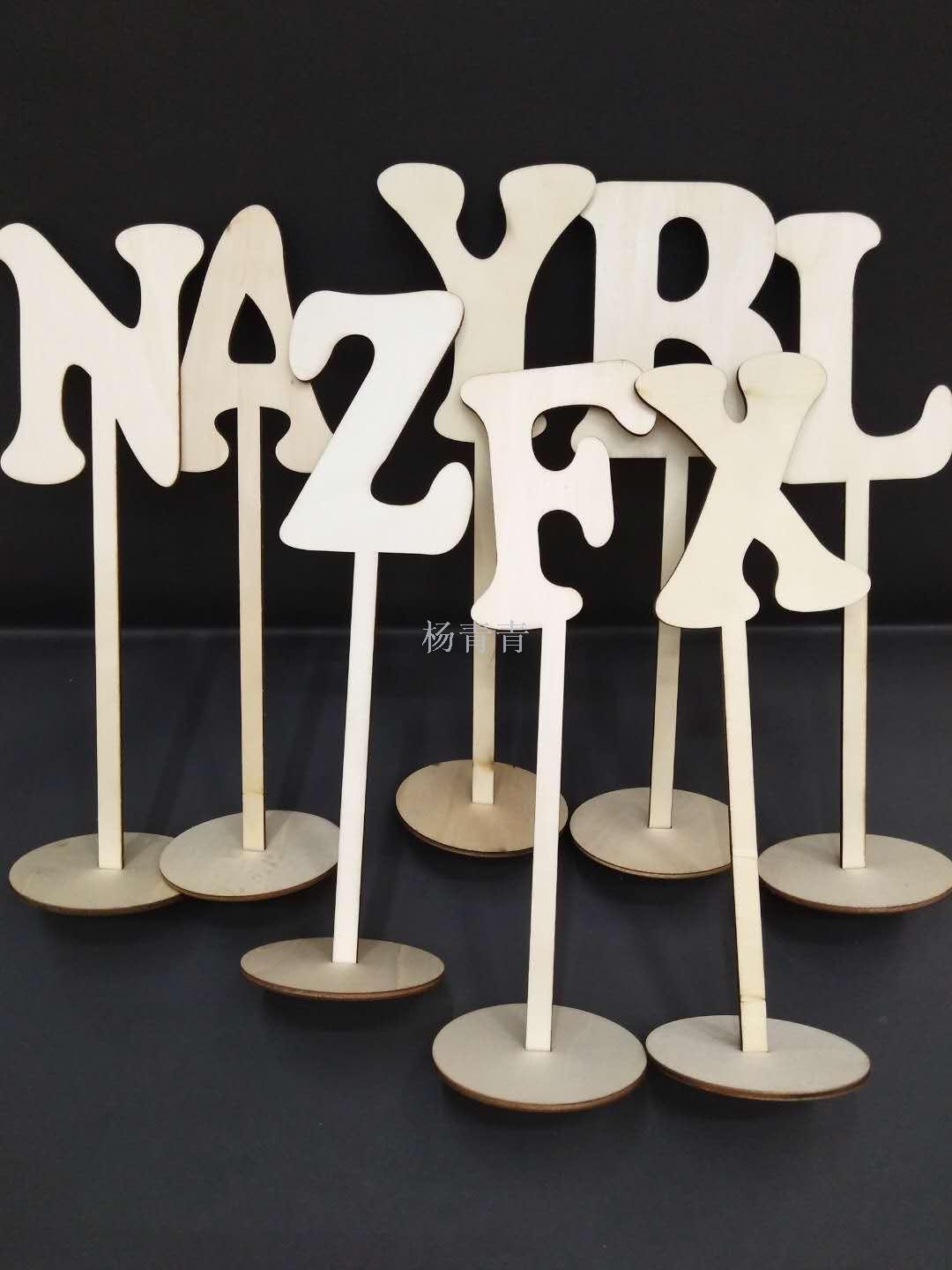 英文字母 插牌 diy字母摆件_台州市黄岩俏盈工艺品厂_义乌国际商贸城