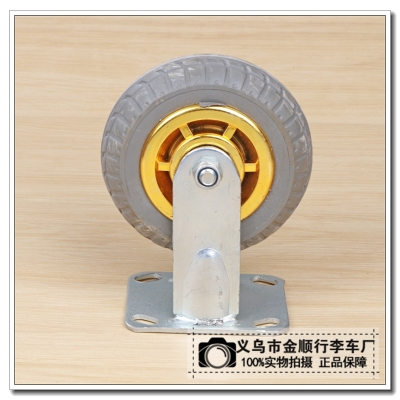 Quiet and Wear-Resistant Rubber Directional Wheel Straight Wheel Trolley Wheel
