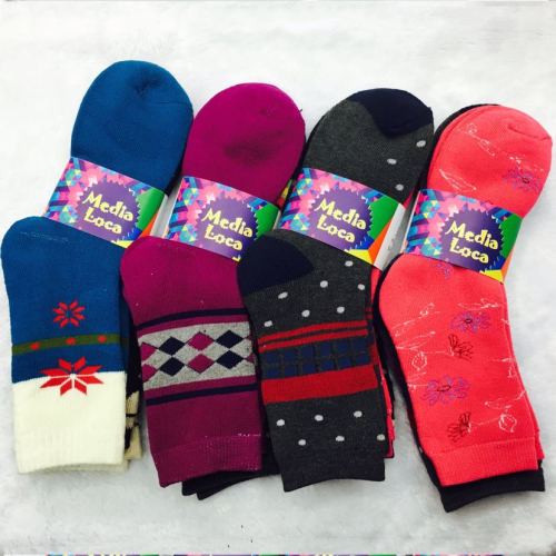 Stall Extra Thick Thick Warm women‘s Socks Autumn and Winter Cold-Resistant Towel Socks Napping Full Terry Socks