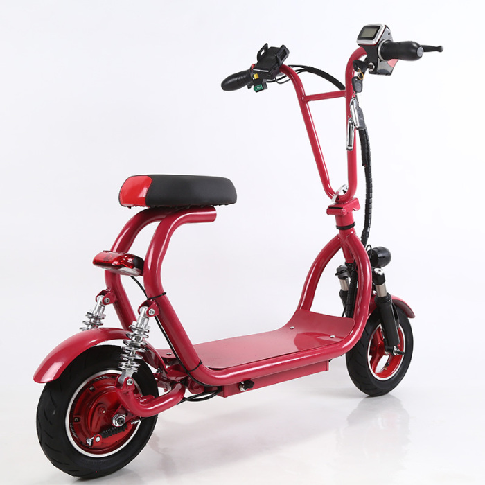 哈雷迷你电动车 双减震大容量锂电 可折叠遥控防盗一键启动_邢台