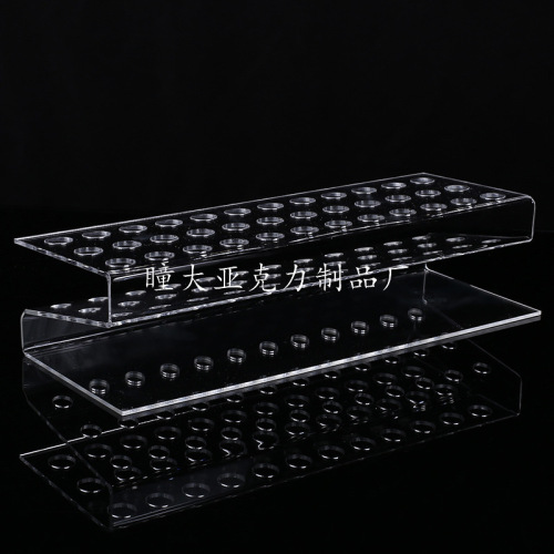 acrylic pen holder organic glass display rack acrylic plate customized z-shaped pen holder acrylic products