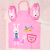 Two pieces of food grade baby bib for children's overalls baby apron cuff