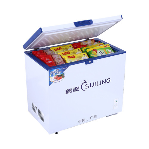 suiling bd-219d household small freezer commercial single temperature refrigerated beverage cabinet