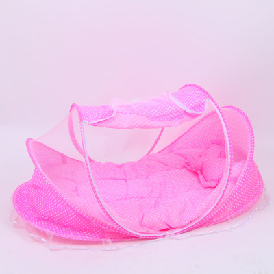 The three-piece cot can be folded and printed with high quality.