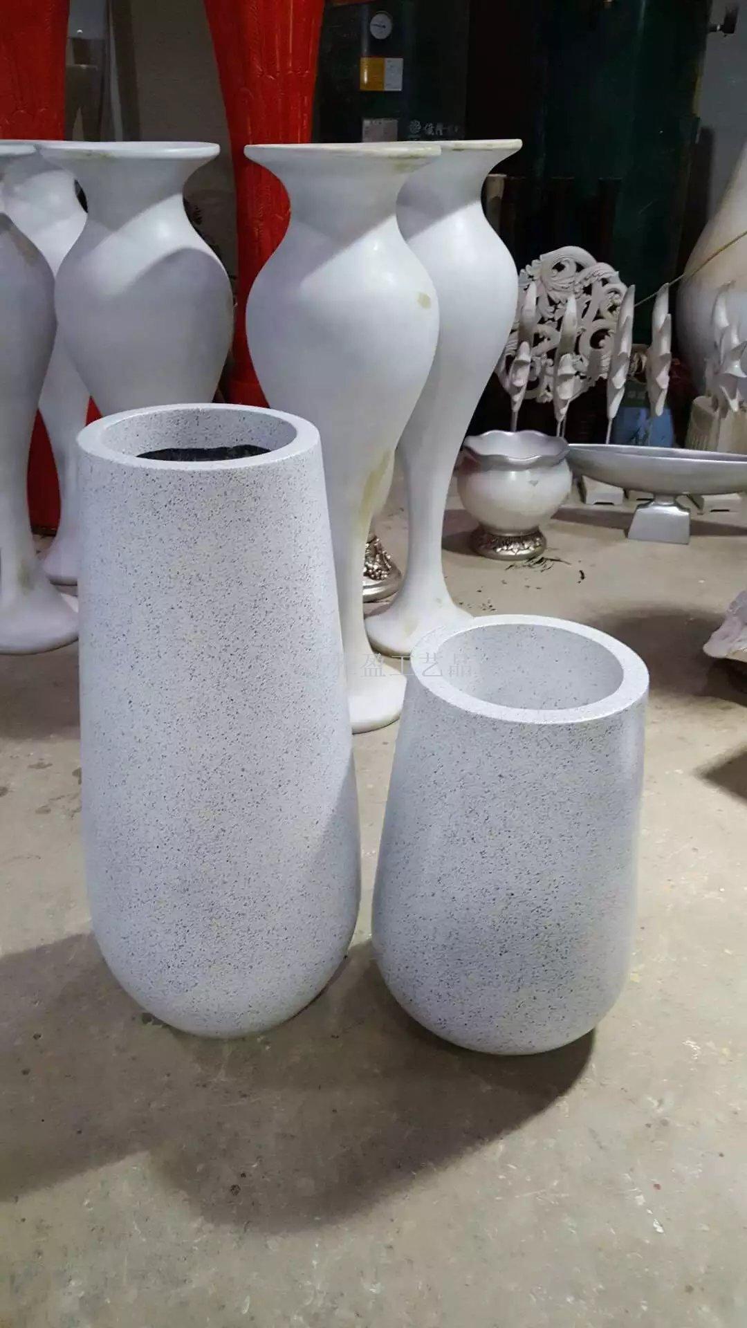 雅盈玻璃钢花瓶 美陈专用 厂家支持_ 雅盈工艺品_ 义乌国际商贸城一区