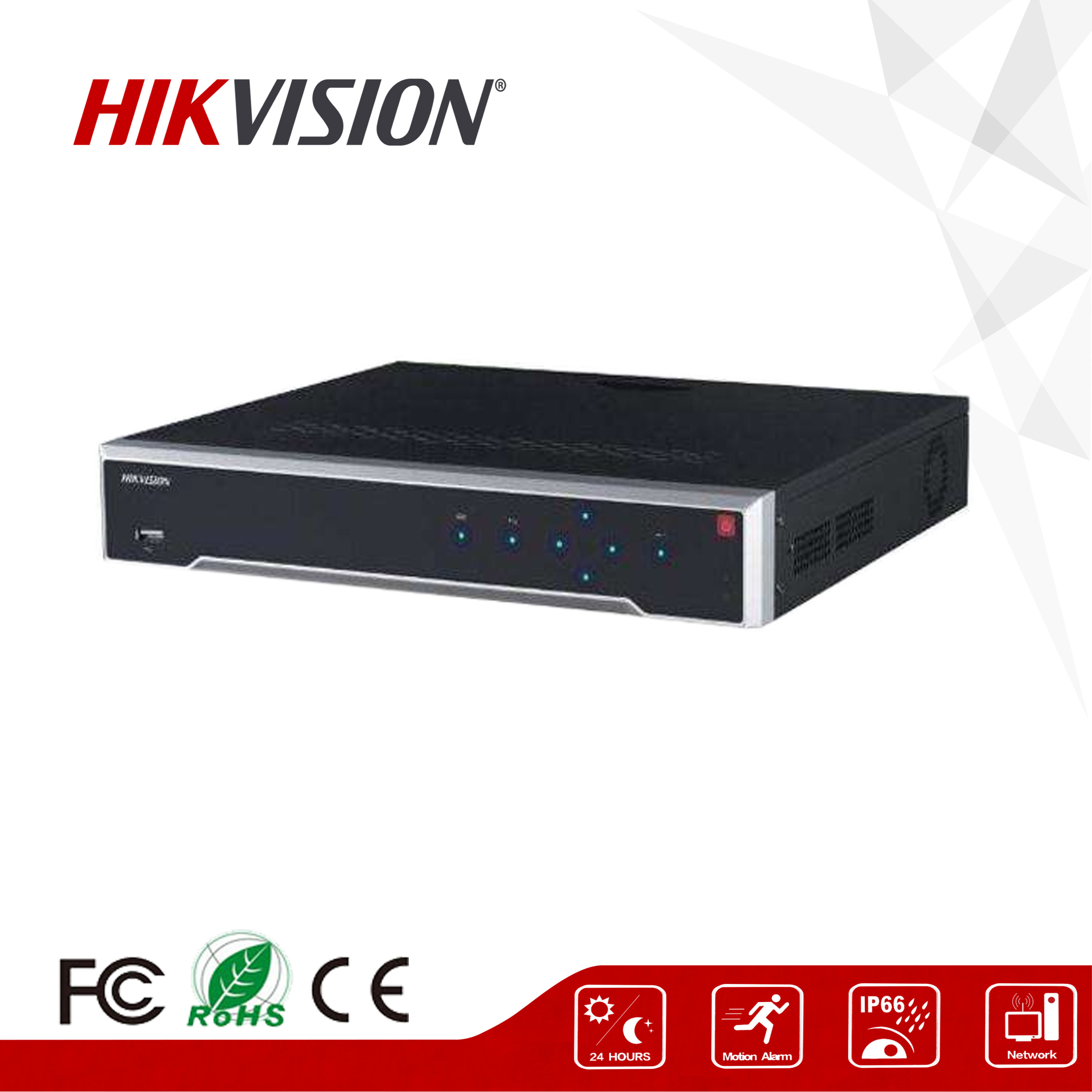 海康威视 hikvision 32路 原装英文版网络监控主机