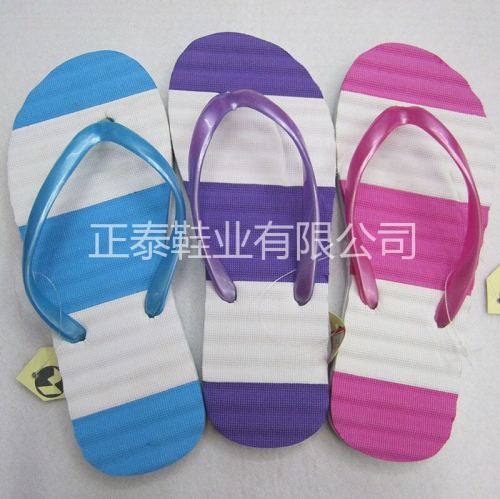 custom eva color matching women‘s flip flops