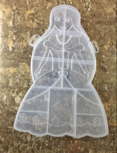 manufacturer wholesale environmentally friendly transparent plastic beautiful girl storage box