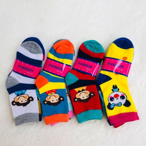 stall 6-8 years old cartoon children‘s socks cotton socks monkey socks bear socks foreign trade socks