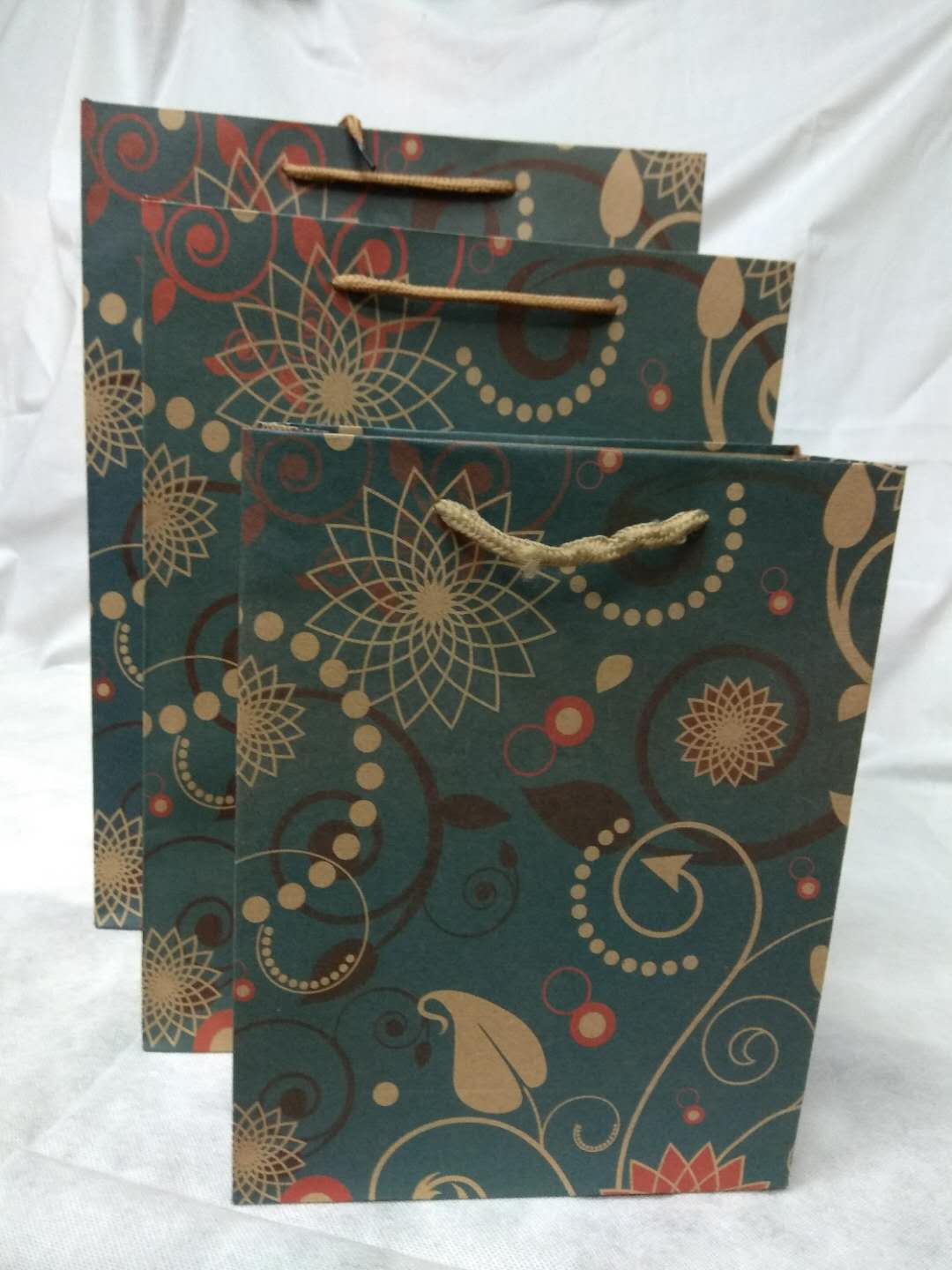 Manufacturer's direct sales large and small size green bag g...