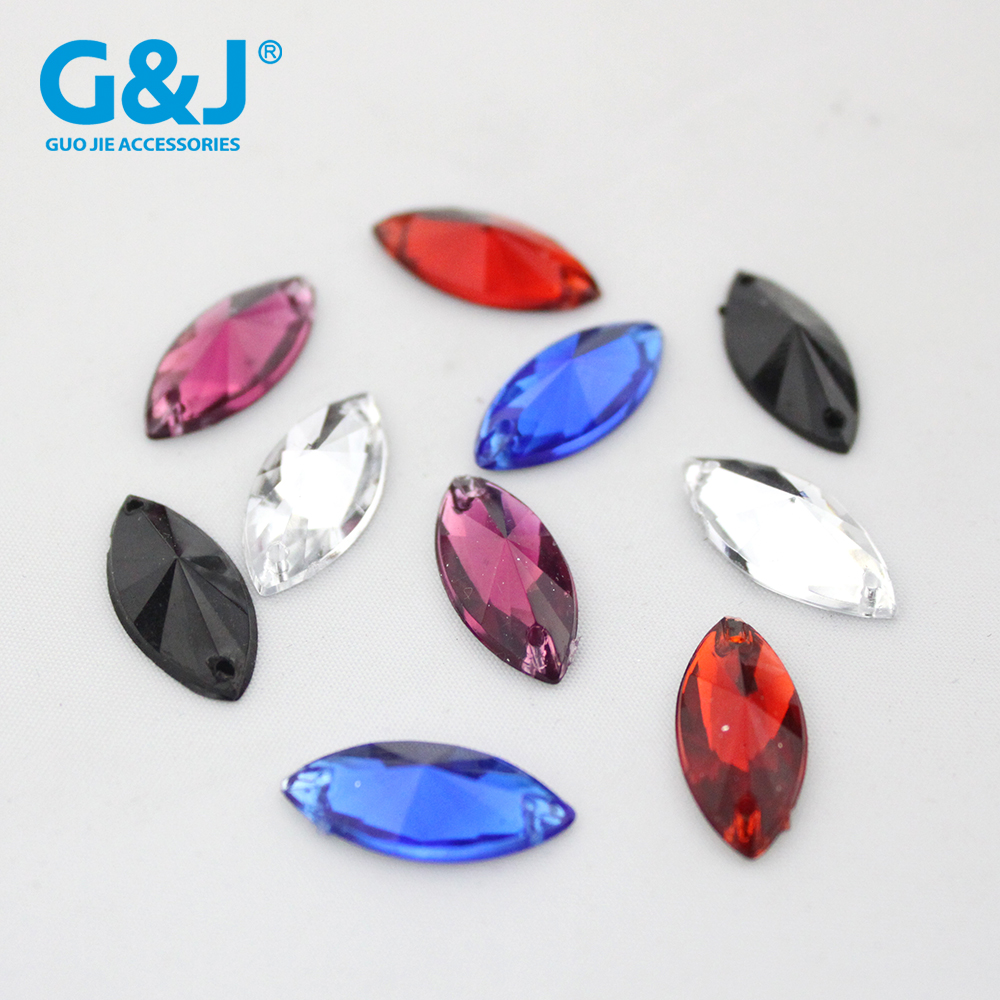 Taiwan acrylic drill horse eye Mesh double hole hand sewing ...