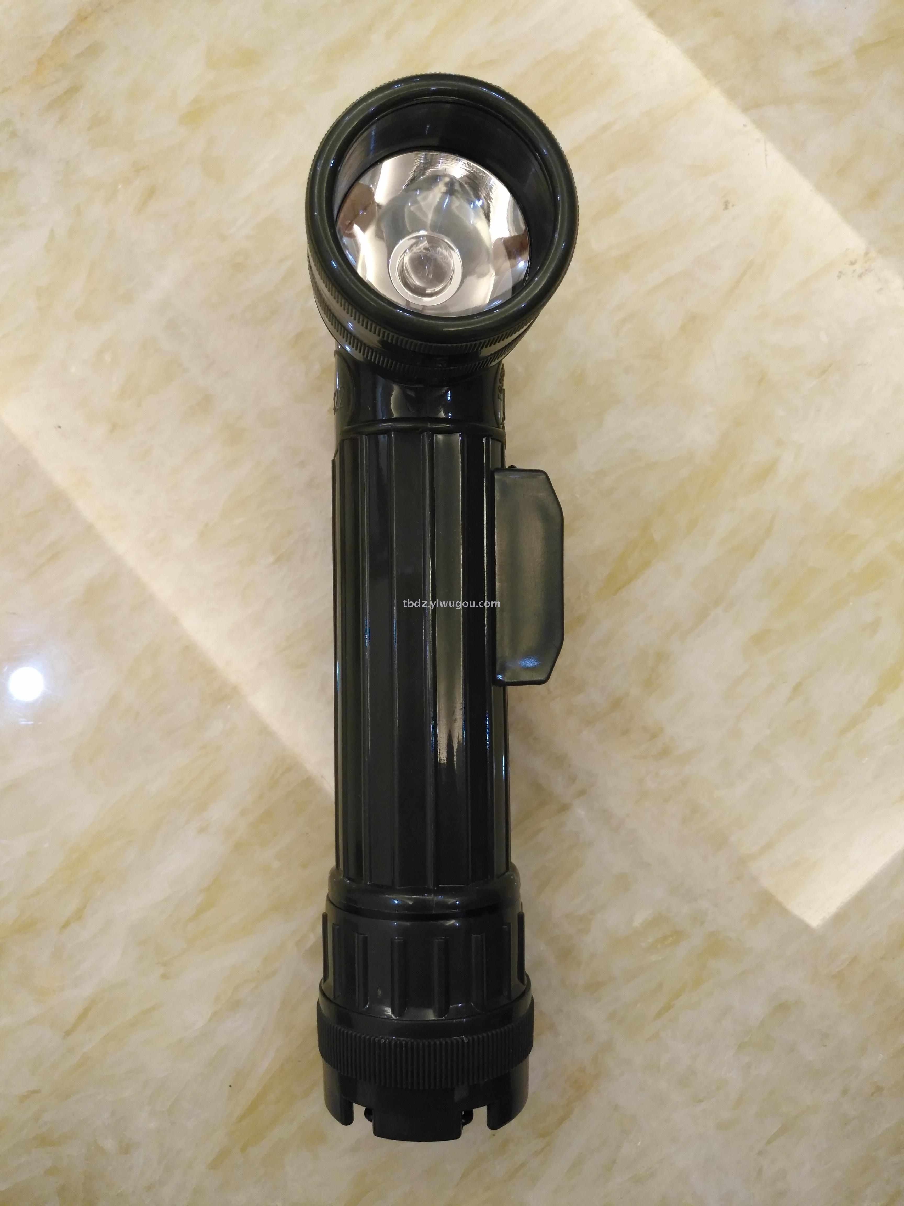 热销塑料弯头手电筒led军用大号电筒_廷斌电子商行_义乌购