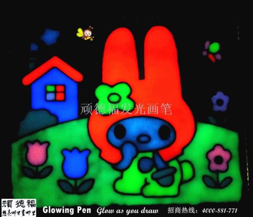 Magic Luminous Paint Luminous Children‘s Graffiti Painting DIY Toys Magic Drawing Board Educational Toys
