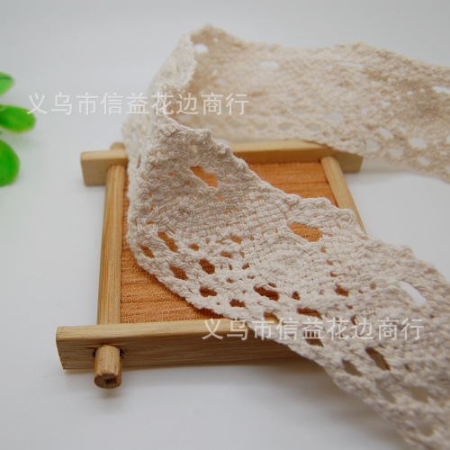 .8cm Exquisite Cotton Thread Cotton Lace Clothing/Home Textile Fabric Accessories 