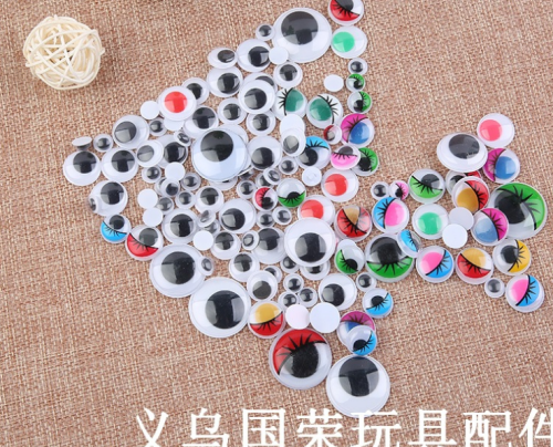 plush Toy Eyes Accessories Toy Accessories Ordinary Black and White Movable Eyes Handmade Manufacturers Wholesale