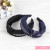 Korean version of the new high-end accessories hair hoop simple cloth art middle knot wide border slippery headdress