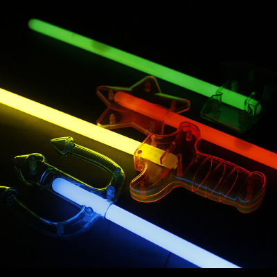 Christmas new special fluorescent gift bar wholesale luminous weapon night light bar toy Christmas glow stick