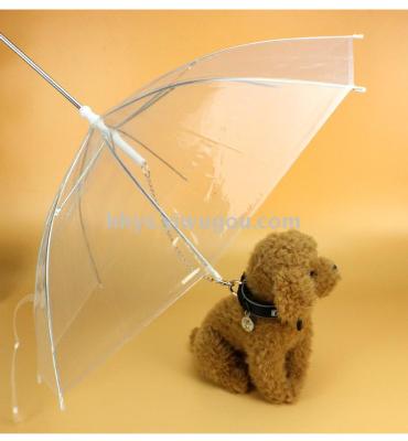 Pet umbrella, walking dog umbrella, Pet Transparent umbrella, Dog umbrella, transparent umbrella, Advertising umbrella